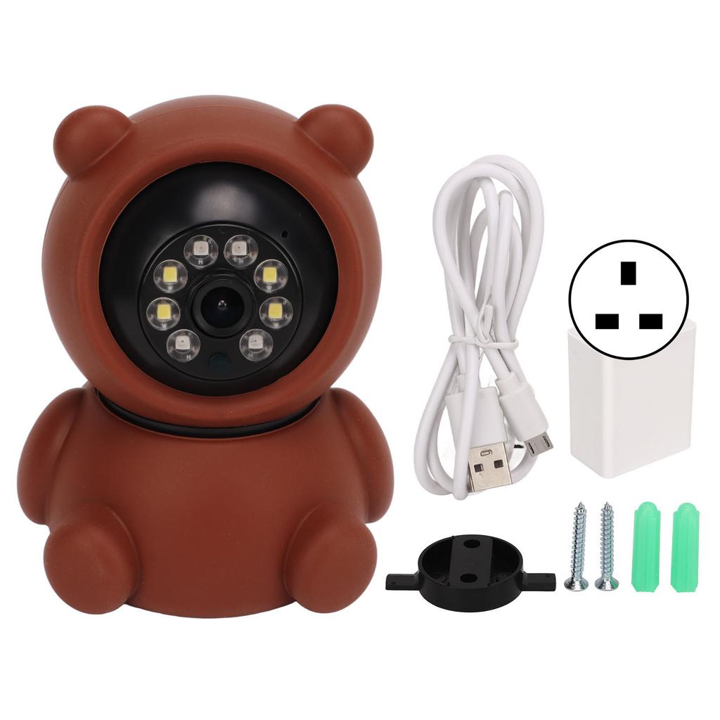 1080P WiFi Smart Camera Night Vision Motion Detection Two Way Audio Cute Shape Rotatable for Home