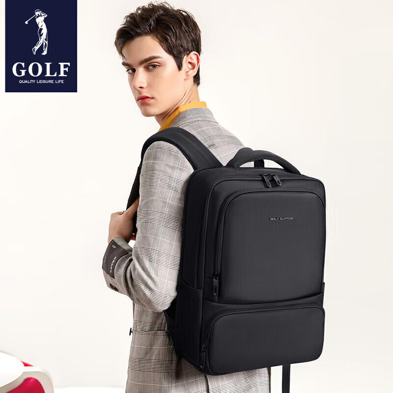 GOLF Travel Backpack, 15.6/16-Inch Laptop Bag, Water-Resistant, for Business Trips and Commuting
