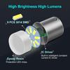 2Pcs/1pc P21W P21 5W LED Bulb 1156 1157 BA15S BAY15D Led Car Signal Lamp R5W R10W DRL Daytime Running Light 12V Auto White Yellow Red