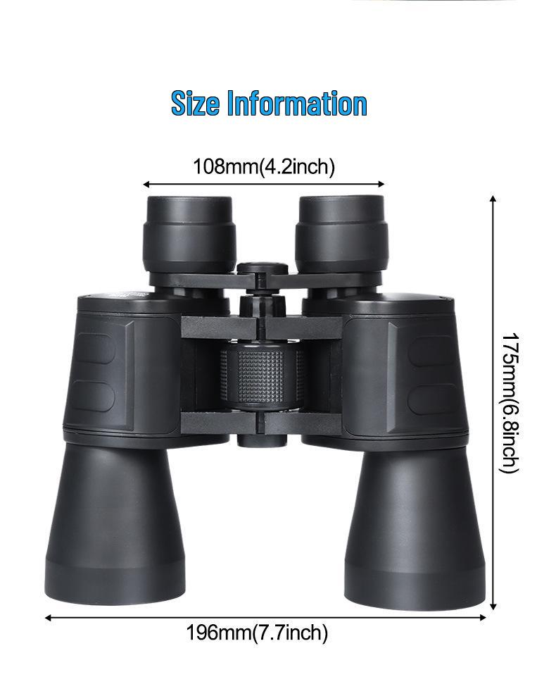 Paul 20x50 Binoculars: Large Aperture, High Magnification HD Optics for Outdoor Use