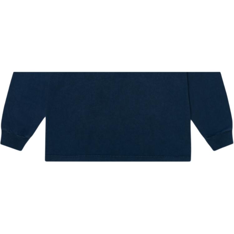 Palace Микропигментные Топы с Длинным Рукавом Темно-синие Унисекс Синие P28ES004