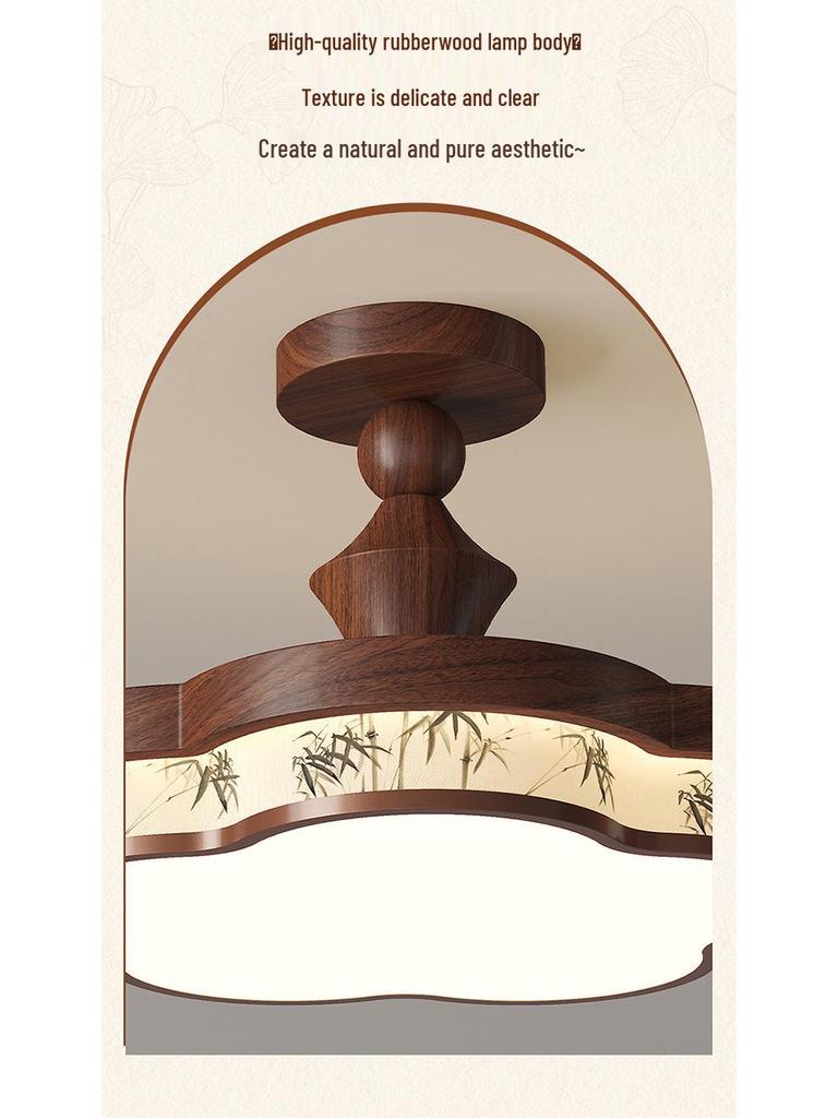 Бамбуковая ткань, люстра для столовой или спальни