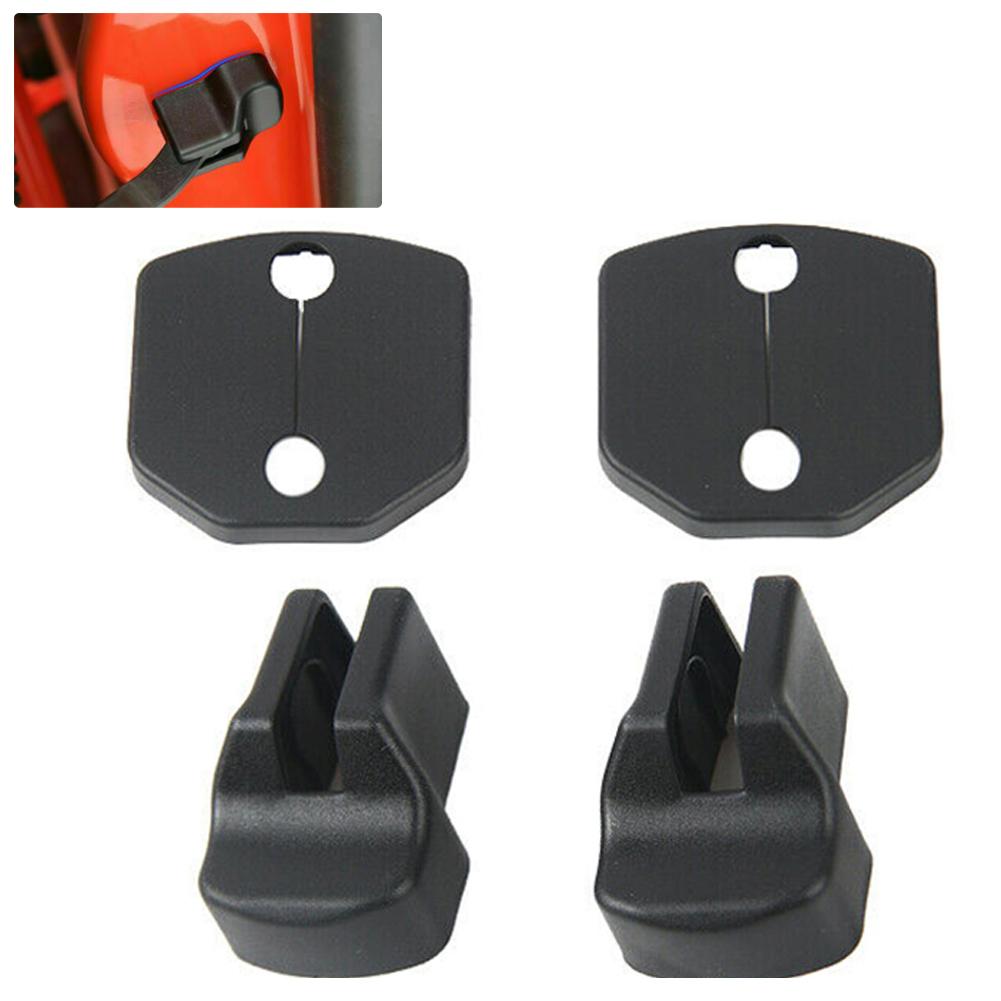 Автомобильный дверной замок и дверной стопор, крышка пряжки, защитная крышка, защитный кожух для Mustang 2015-2025, автомобильные аксессуары