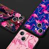 Розовый Красный Фламинго Роскошный Чехол Для Телефона Для iPhone 11 14 15 Pro MAX 12 13 Mini 7 8 Plus X XR XS SE Силиконовый Ударопрочный Чехол Funda