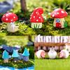 3Pcs/Set Vase House Miniature Fairy Garden Micro Landscaping Decor DIY Ornament AVE