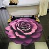 3D Floral Diatom Mud Carpet, Water-absorbing and Anti-slip Floor MATS for Home Bathrooms, Kitchens and Toilets, Sofa Carpet
