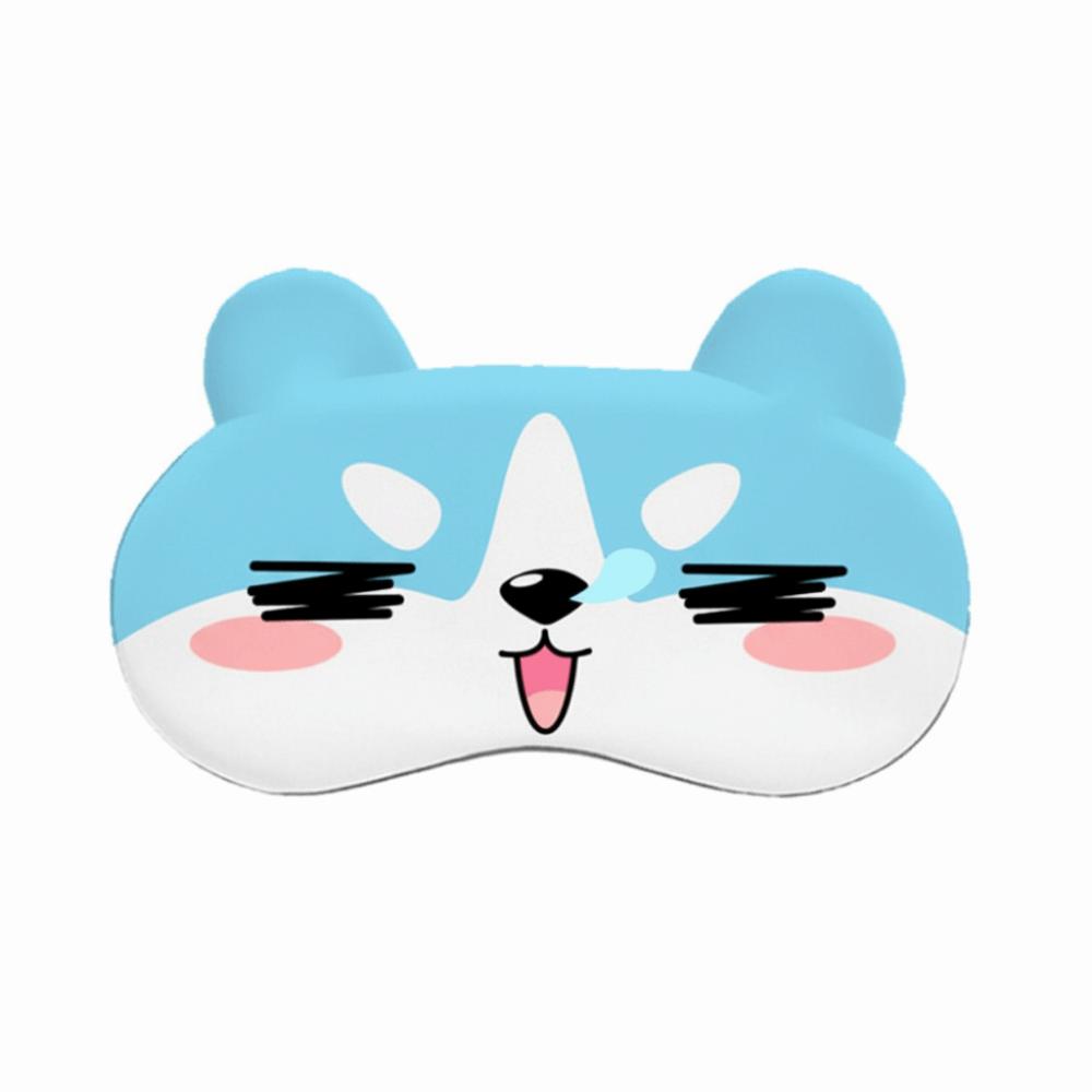 Мультяшные глаза, плюшевая маска для глаз, ухо животного, повязка на глаз для сна, повязка на глаза для сна, дорожные принадлежности