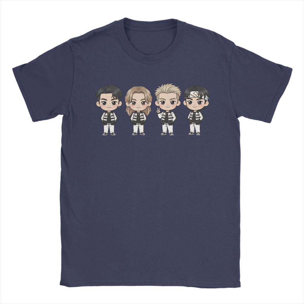 LNGSHOT chibi Ohyul Ryul Woojin Louis TShirt Unisex Funny Cotton Tees Crew Neck Short Sleeve T Shirts Plus Size Clothing