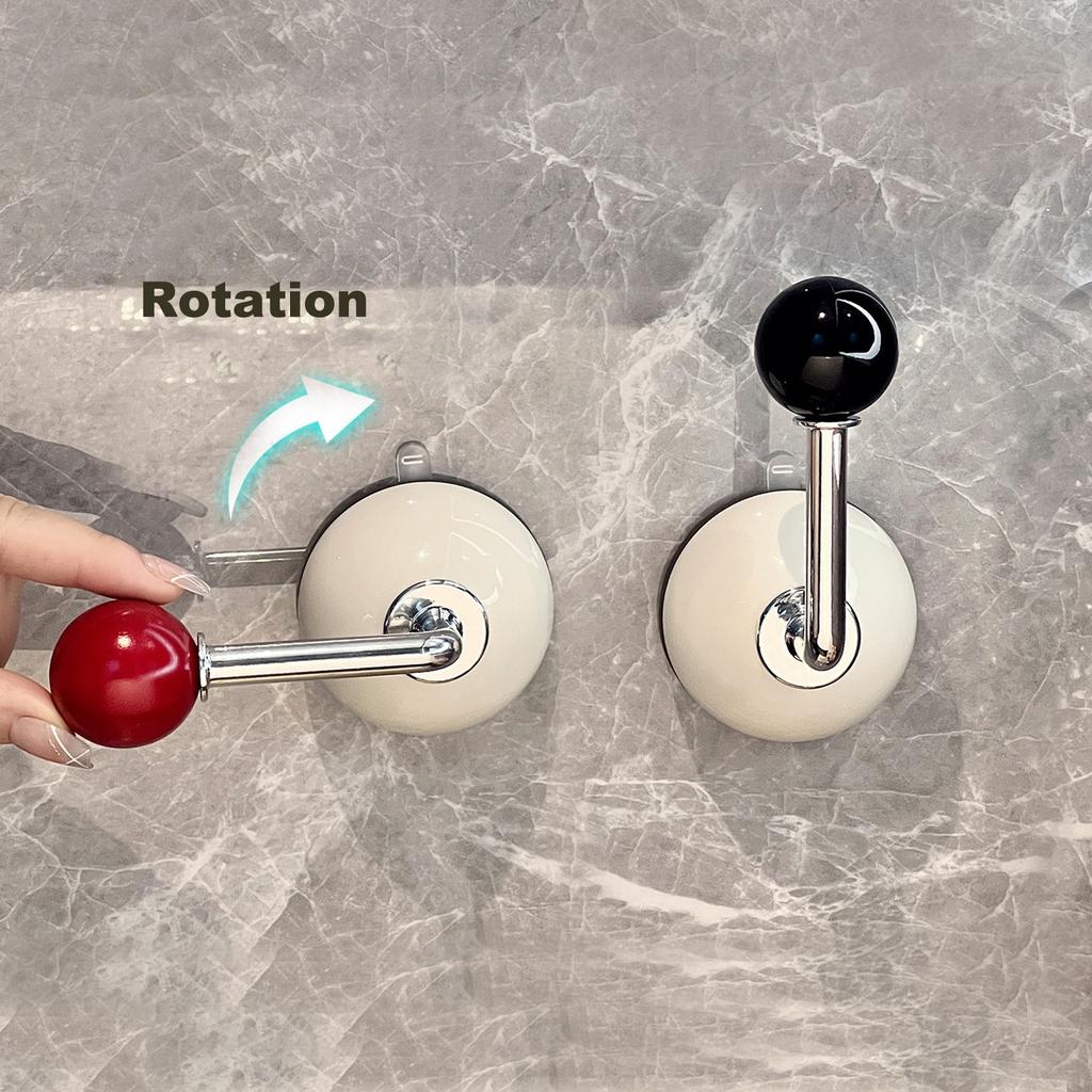 Круглый дофаминовый крючок, Крючок-клипса с пластиковым покрытием, Бесследный ветрозащитный крючок, Вращающаяся прищепка