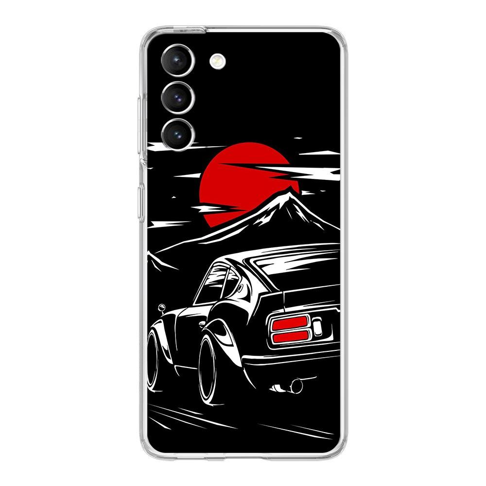 Япония JDM спортивные автомобили мужской мужской чехол для телефона для Samsung Galaxy S22 5G S20 Ultra S21 FE 5G S10E S9 S8 S10 Plus Note 10 прозрачный чехол