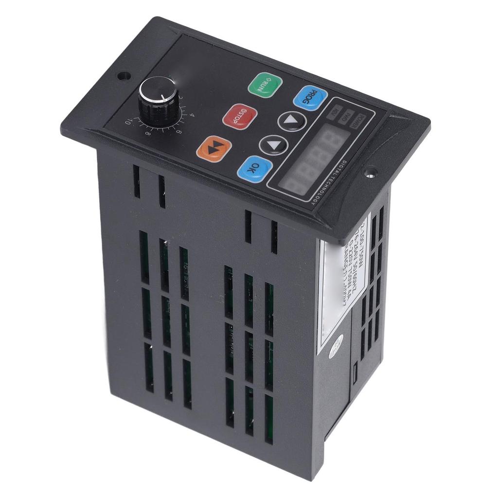 Variable Frequency Drive 1PH 176?264V Input 3PH 0?220V Output VFD 750W for Motor Pump