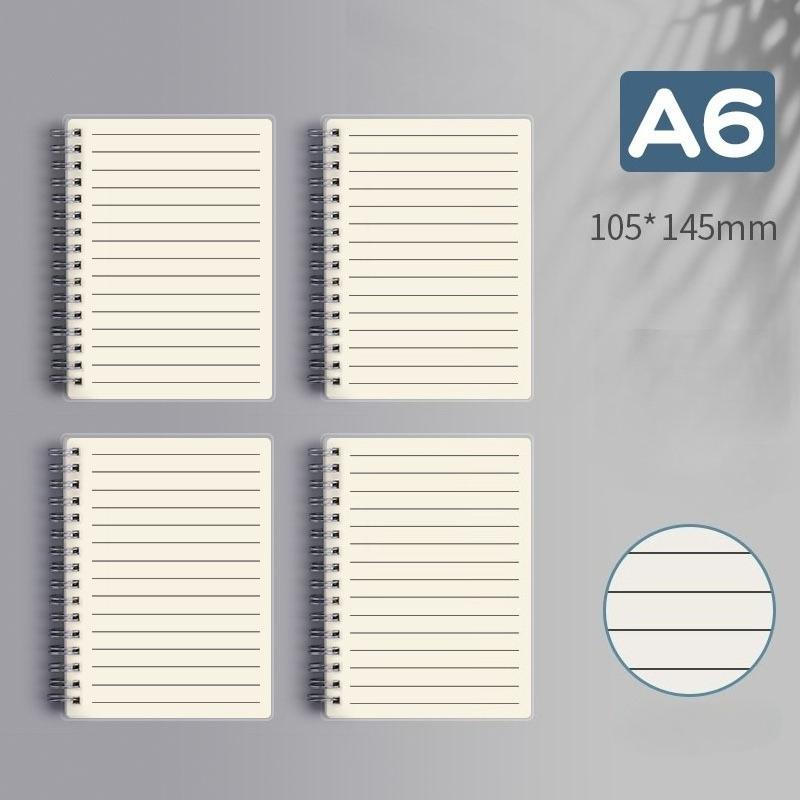 80 листов/ 160 страниц Тетрадь в квадратную линию A4 A5 B5 на спирали, бумажный журнал-дневник для эскизов для школы, тетрадь, канцелярские товары