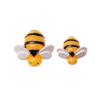 5pcs/ Lot Clay Children Toys Hair Ornament Simulated Animals Mini Bee Artificial Bees Slime Pendants
