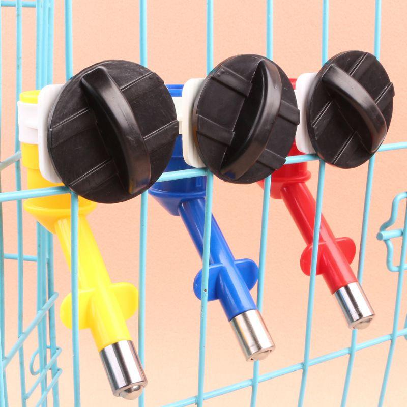 Portable Hanging Water Dispenser For Pets With Abs Plastic And Stainless Steel