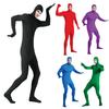 Stage Performance Jumpsuit with Zipper Closure Full Outfit Halloween Carnival Cosplay Custome