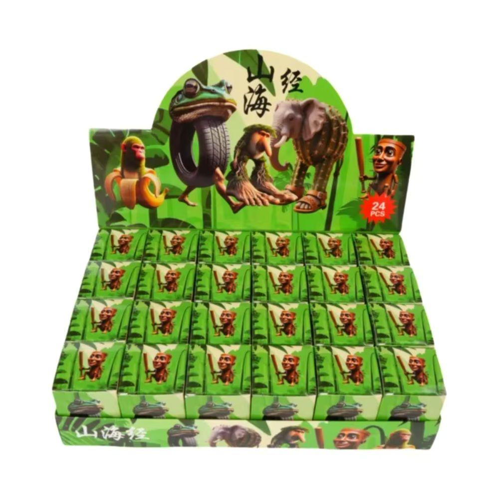 Итальянские 24 шт. Игрушки-сюрпризы Brainrot Tungtungtung Sahur Tralarero Tralala Bombardinocrocodilo Фигурки Брелок Подарки на день рождения