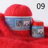 50+20g/set Mink Cashmere Yarn Long Plush For Cardigan Scarf Suitable Hand-Knitting Thread