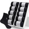 5 Pairs High Quality Men‘s Socks Cotton Casual Business Middle Black Breathable Male Crew Socks Dress Gifts Socks Size 38-44