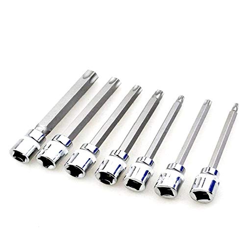 [SCGEHA] Набор торцевых головок Torx, 3/8 дюйма, 7 предметов, Ключ Torx