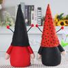 Ladybug Gnomes Tomtes Nisse Swedish Dwarfs Faceless Doll for Halloween Kitchen