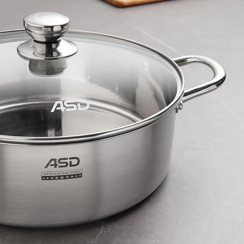 ASD Прямоугольная горячая кастрюля из нержавеющей стали