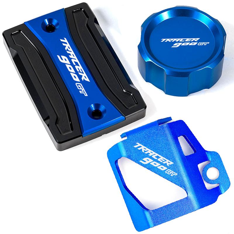 Для Yamaha TRACER 900/GT 900GT 2018 мотоциклетные передние крышки главного бачка тормозной жидкости и задняя крышка масляного бака