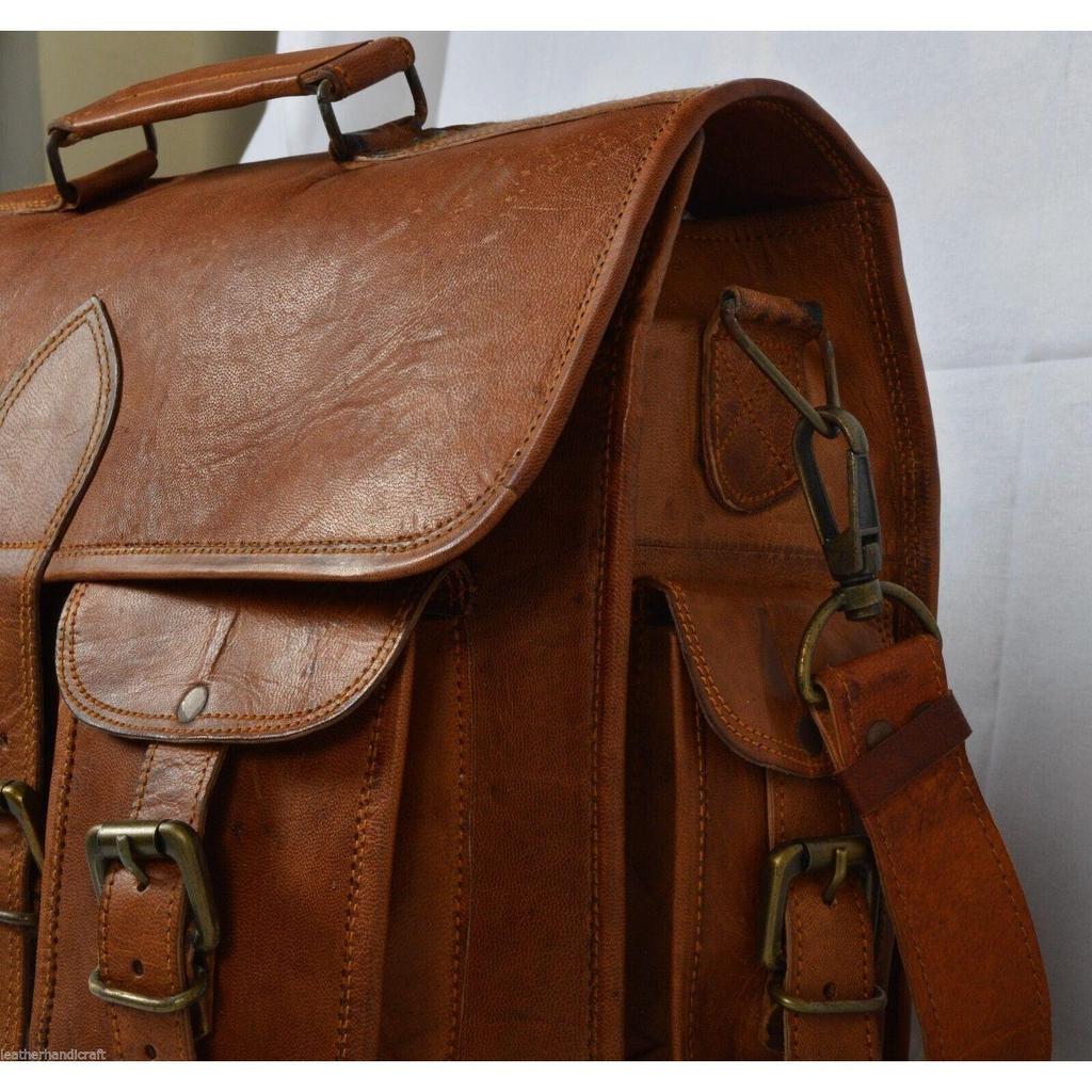 Классическая мужская сумка из натуральной кожи, сумка для ноутбука, новый портфель-мессенджер