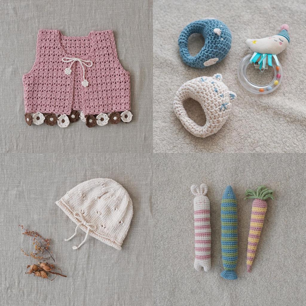 Knitworm Hug Хлопок Детский Средний 5 30г Хлопковая Легкая Пряжа, Вес, Клубки, (приблизительно. 81м), 100% (4. зеленый)