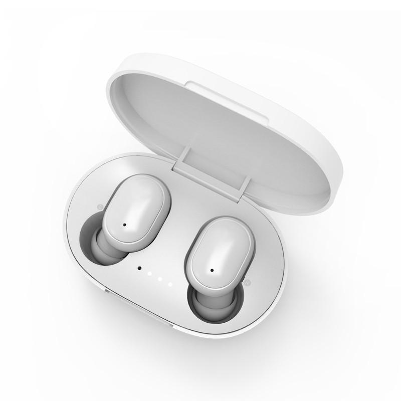 A6S Mini TWS Штаб-квартира с шумоподавлением Беспроводные наушники Светодиодный дисплей Сенсорное управление Bluetooth Спортивные гарнитуры Hbelmers с микрофоном