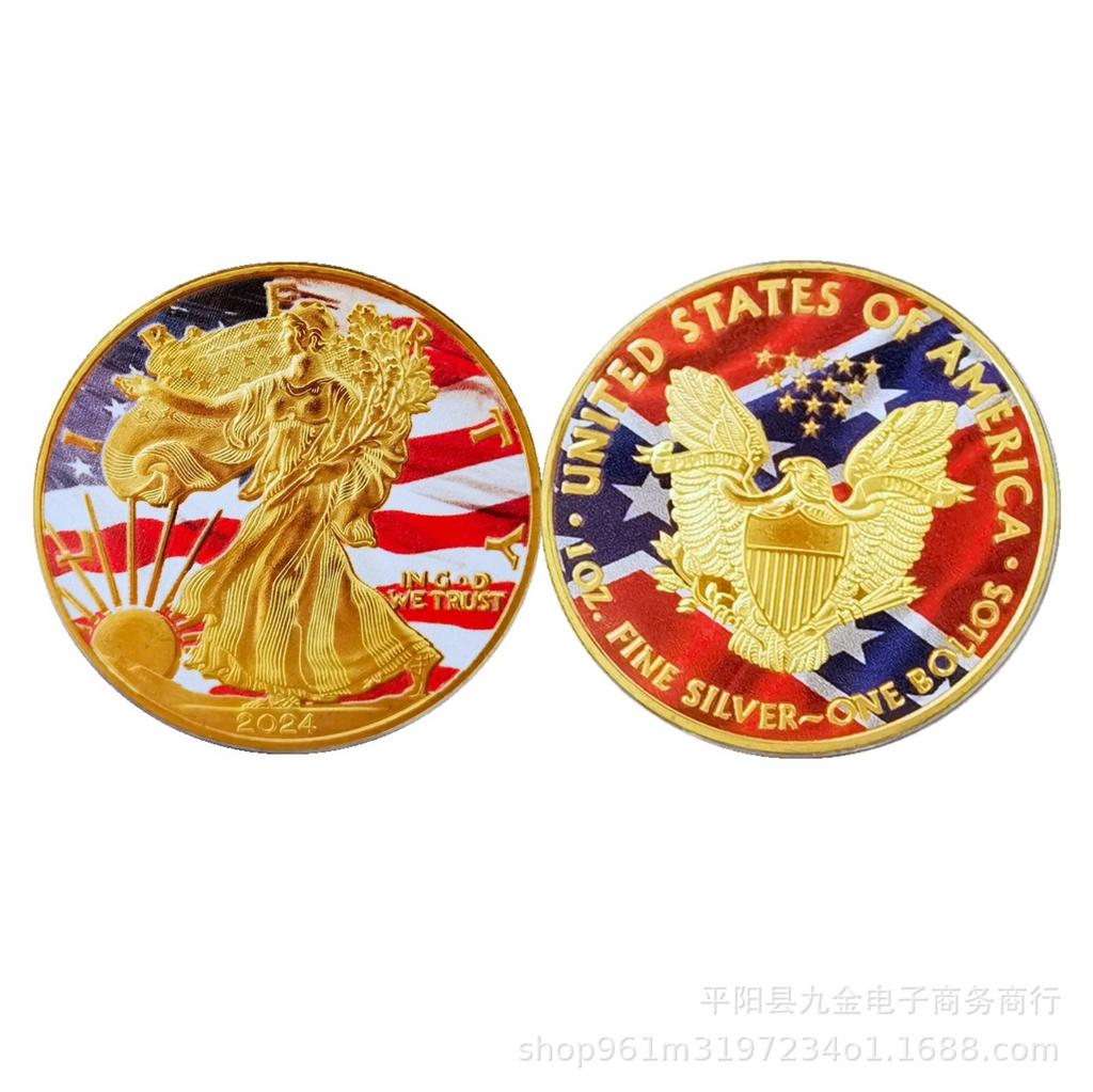 Памятная юбилейная монета Позолоченная монета Монета для коллекционеров