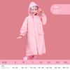 Children's Raincoat for Boys and Girls, Thickened Waterproof Transparent Raincoat for Primary School Students, Special for School Use, with Backpack
