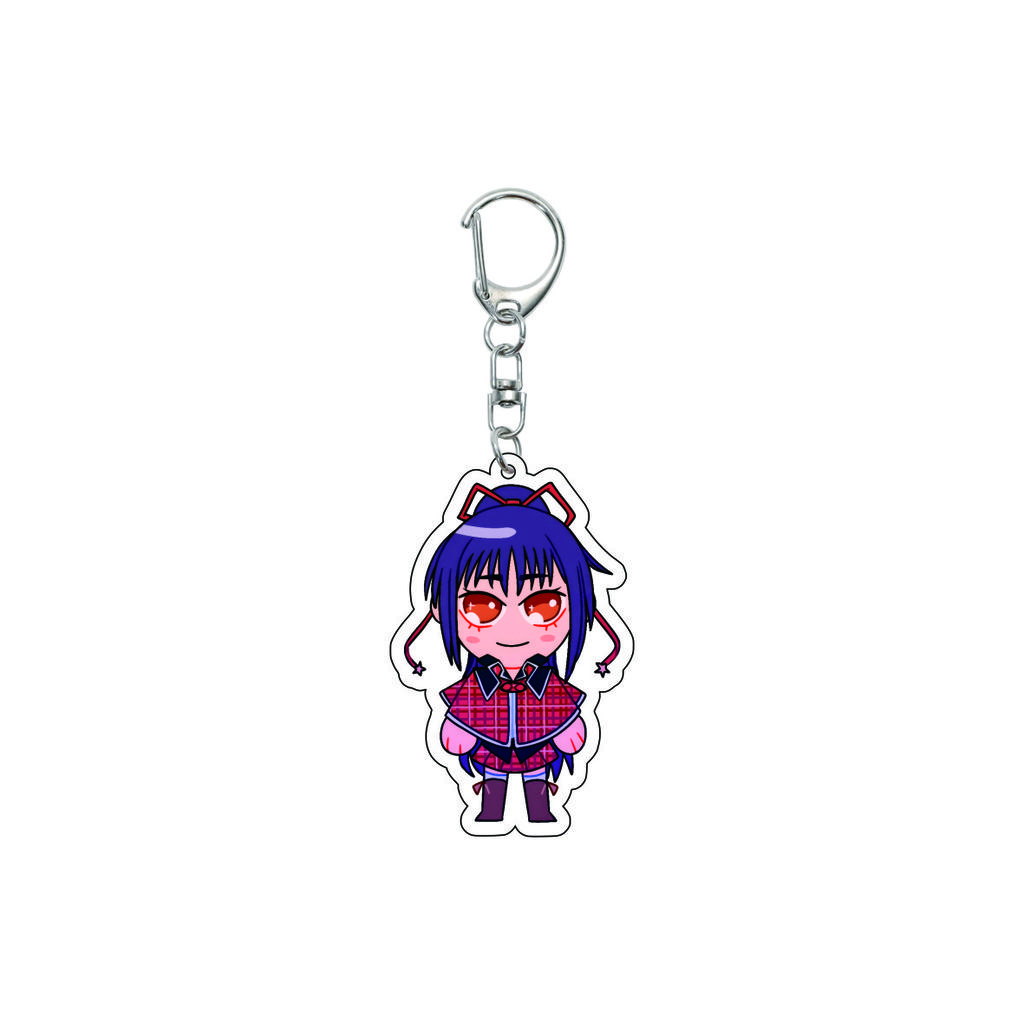 55MM Аниме Ключница Shugo Chara Юмэ Хиномори Куроя Кайто Харуто Ясиро Брелок Акриловая Модель Пластина Рождественские Подарки