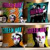Горячая Подушка-Чехол G-GGreen Day Мягкий Стирающийся Наволочка для Дивана, Кровати, Путешествий, Офиса