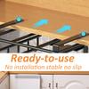 Under-Cabinet Cutting Board Holder Cookware Organizer Strong Load-bearing Easy To Install Pot Lid Holder Storage Shelf