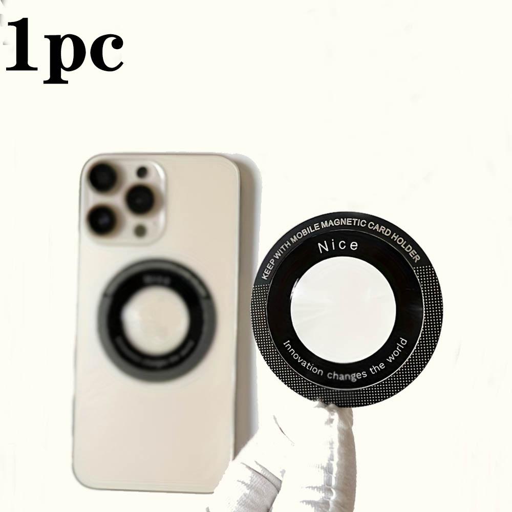 Vacuum magnetic phone holder, Magsafe suction cup phone holder, 360 ° adjustable magnetic phone holder, pocket sized foldable