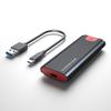 M2 NVMe SATA SSD Case 10Gbps SSD Box M.2 NVME NGFF SSD To USB 3.1 Enclosure Type-A To Type-C Cable for PC Laptop