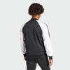 Adidas Мужская спортивная куртка Originals Adicolor Classics Sst с трилистником и тремя полосками, черная IK7025