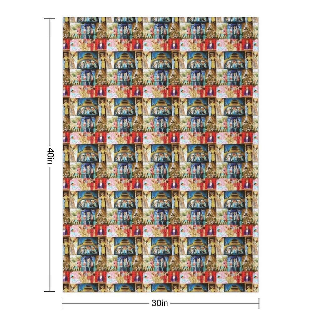 Wes Anderson Throw Blanket Decorative Throw Summer Beddings Sofas Bed covers Blankets