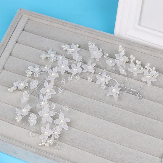 Заколки для волос Цветок Прочный Пластиковый Цветок Свадебное Украшение на Голову для Свадьбы