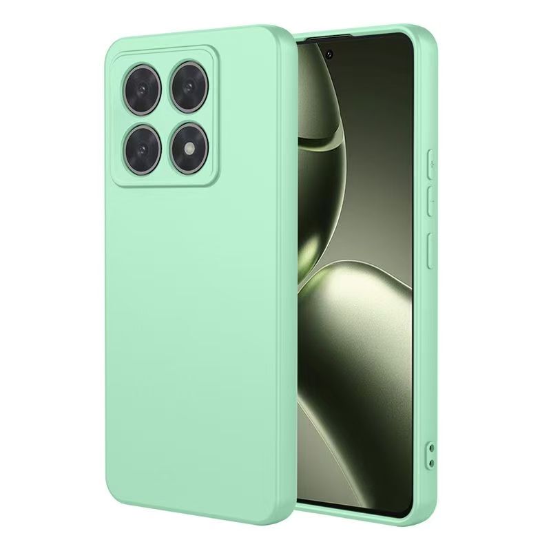 Роскошный Чехол из Жидкого Силикона для Xiaomi Mi 14T 15T Pro Чехол для Xiaomi 14T 15T Pro Матовый Мягкий Защитный Задний Чехол