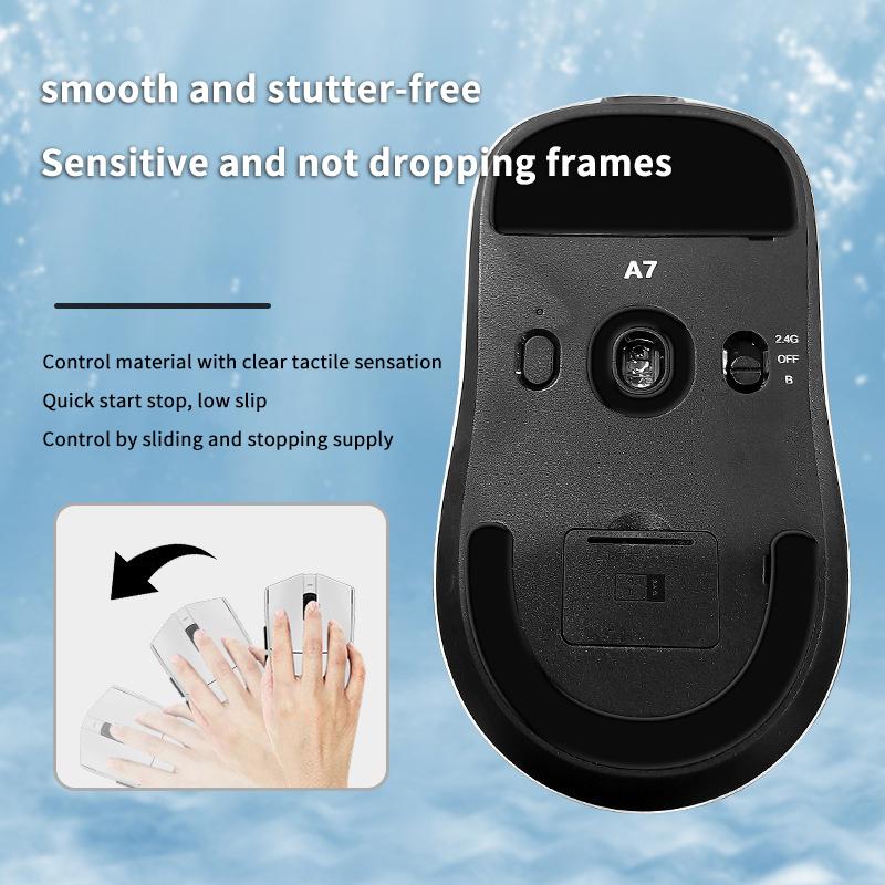 Professional Mouse Skate Feet Pad for Mchose A7V2 Ultra A7V2 Pro 1 Set Non Slip Stickers for Esports