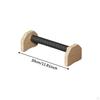 2 Pieces Push Up Bar Parallettes Handstand Bars Handles Wooden for Men Women Floor
