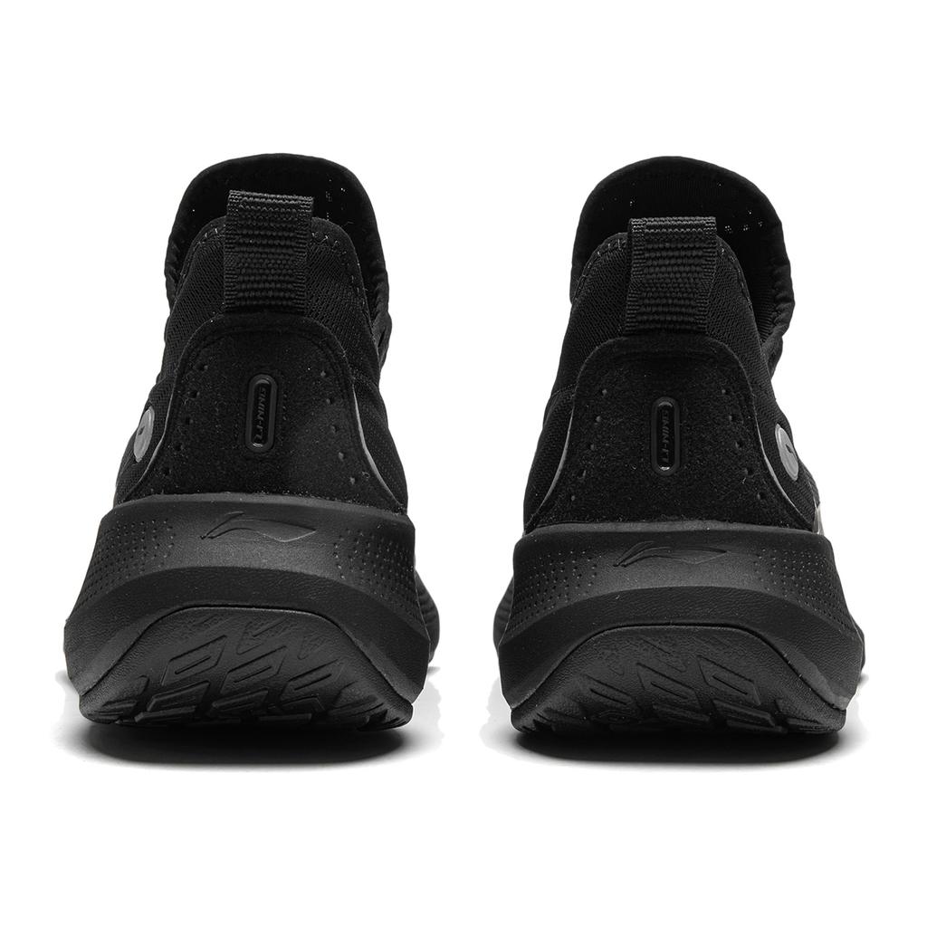 Li Ning SOFT GO Текстиль, Синтетическая кожа Нескользящая Устойчивая к истиранию Низкие Повседневная Обувь Мужская Черный AGLU105-1