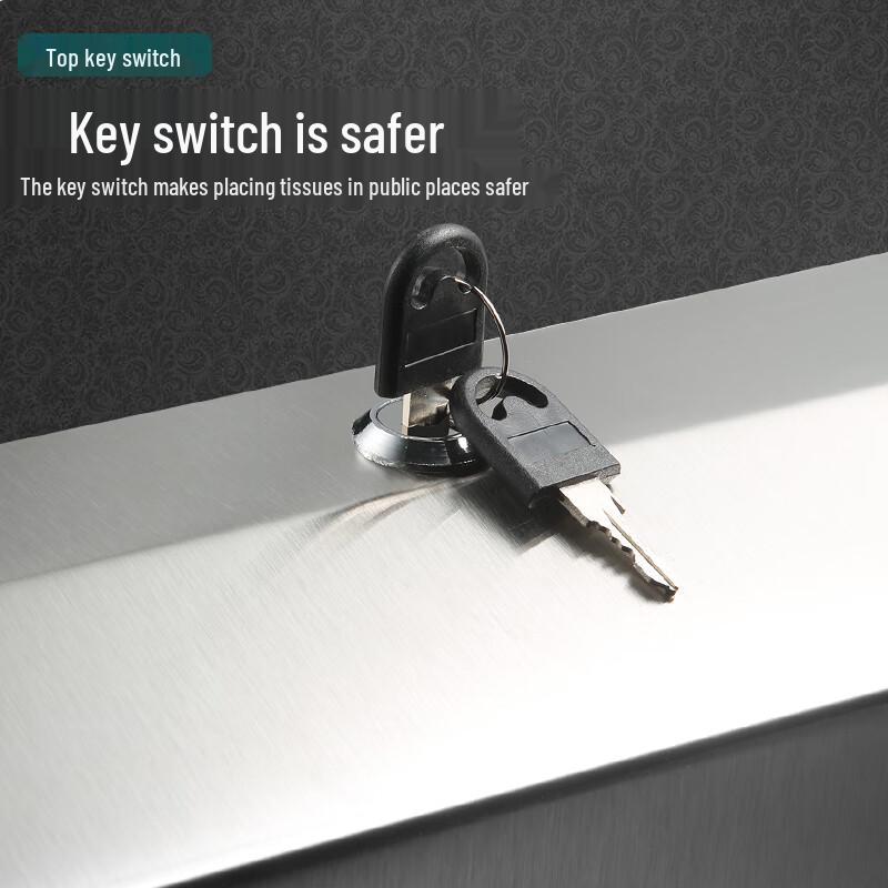 Stainless Steel Wall-Mounted Paper Towel Dispenser