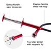 Telescope Claw Magnet Pickup Tool Magnetic Retractable Stick Claw Arm Extension