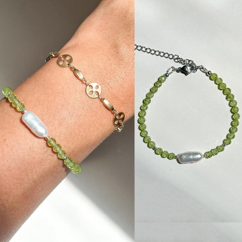 Браслет Feeling Spar Mix and Match Браслет из натурального пресноводного жемчуга Тренд для путешествий Сочетание