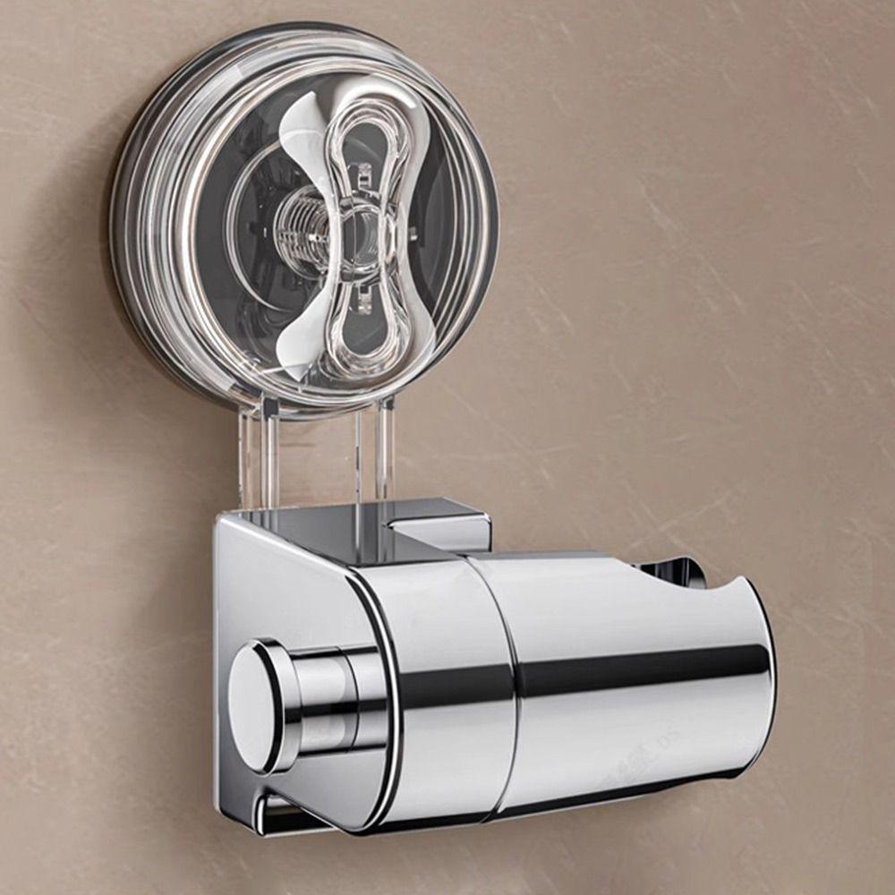 Без сверла кронштейн для душевой лейки с крючками для вешалок регулируемая подставка для насадки аксессуары для ванной комнаты