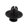 BCF1044 10 Pieces Push-Type Retainer, Black, Long for Mazda : FB01-56-964, Nissan: 63876-95596, Honda: 90675-SB3-003