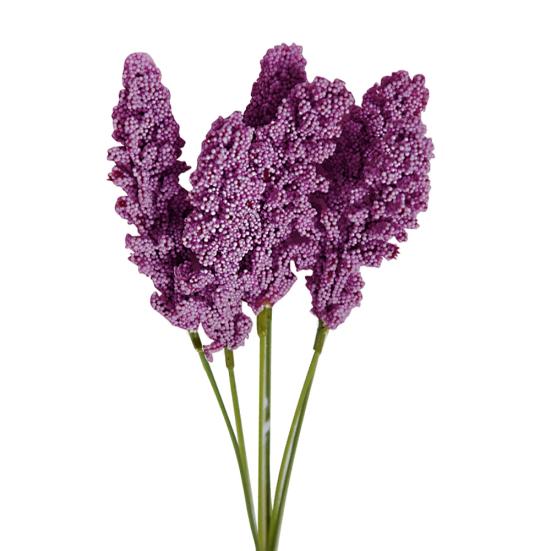 1 букет Искусственный цветок Моделирование растения DIY Свадебная вечеринка Праздничный декор