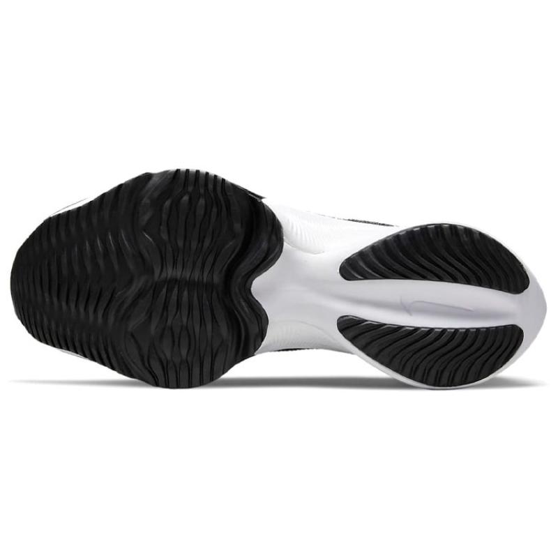 Nike Женские кроссовки Air Zoom Tempo NEXT% Flyknit 'Black White' повседневные CI9924-003